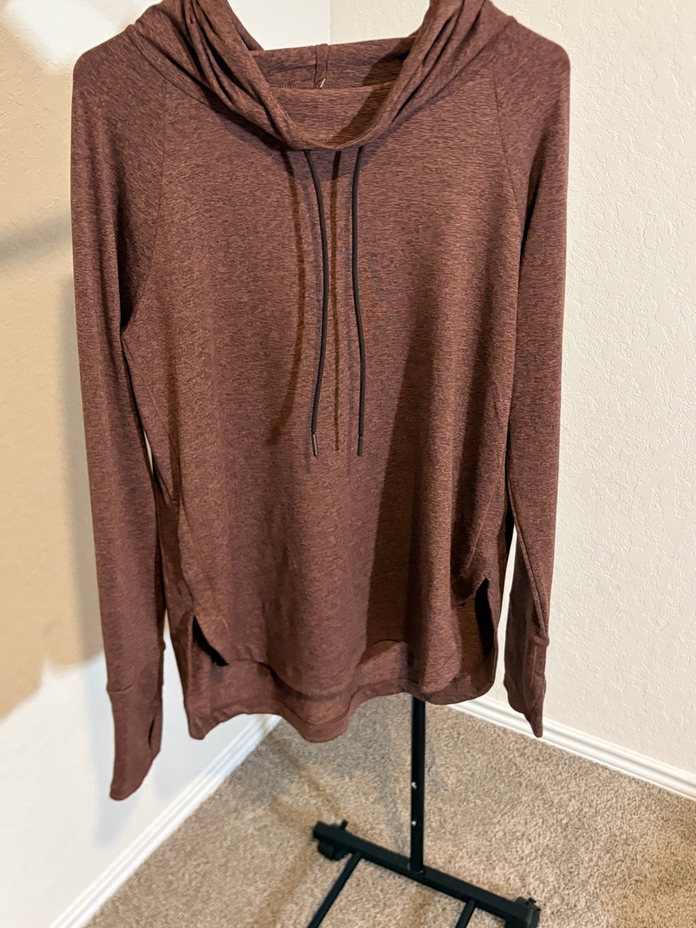 Athleta Women's Brown Crewneck Hoodie